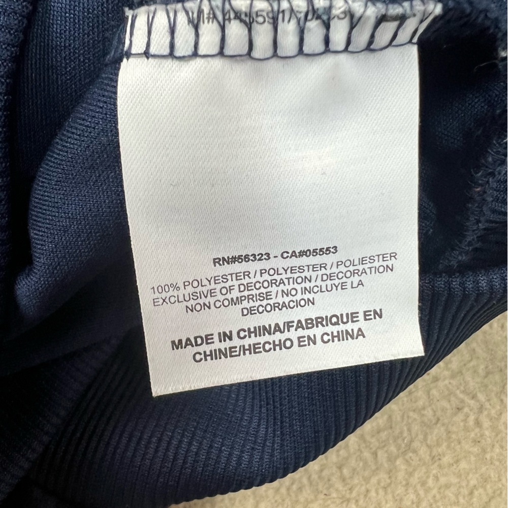 Nike Boston Red Sox Jacket Women Small Blue Full Zip Sewn Letters Long Sleeves - Picture 6 of 11